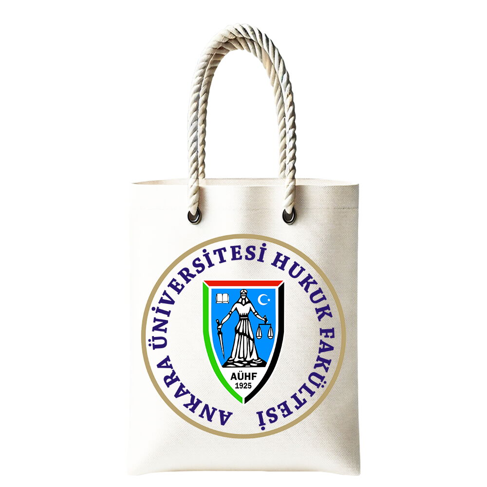 Kadife Bez Çanta - Ankara Üniversitesi Hukuk Fakültesi Baskılı
